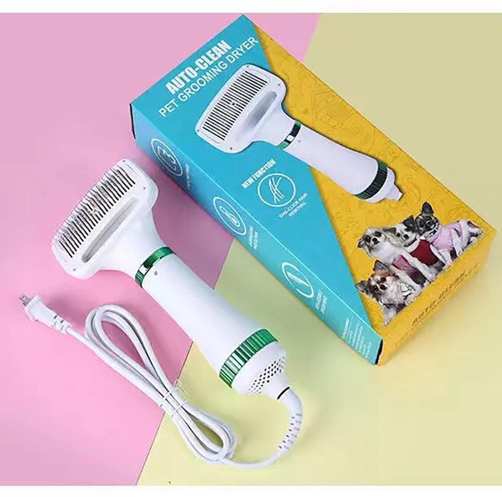 Secador Pet Portátil Profissional 2 Em 1 Banho e Tosa Cachorro e Gato