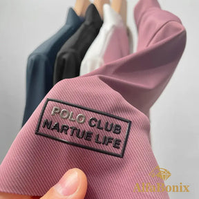 Kit com 6 Camisetas Polo Club Alfa Nartue – Seda Gelada Premium