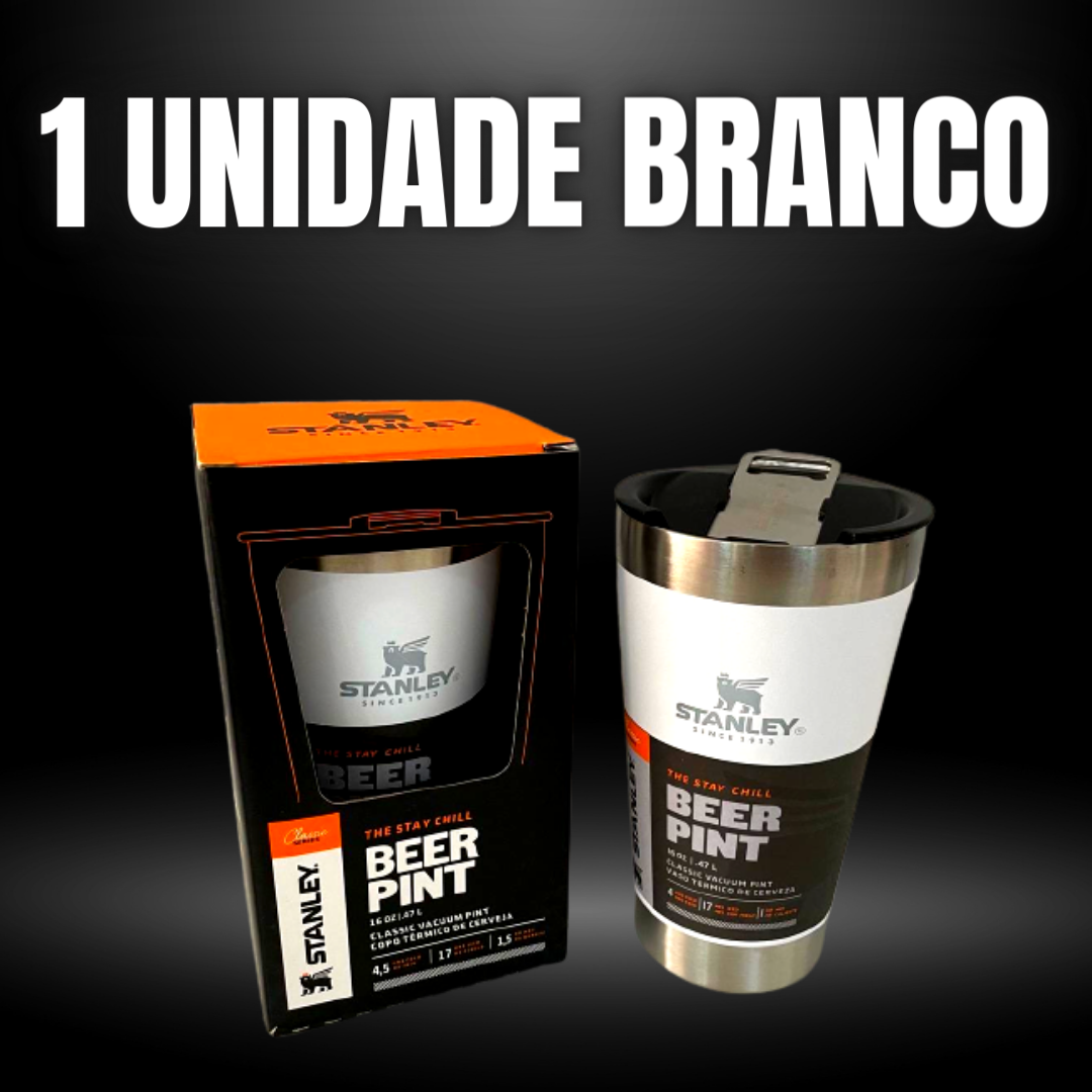 Copo Térmico Stanley com Tampa e Abridor original