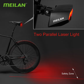 KIT LANTERNA COM SETA (Á PROVA D' ÁGUA) PARA BIKE